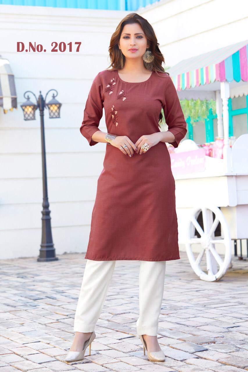 Ruby Vol-2 Wholesale Cotton Kurtis Catalog Ruby Vol-2 Wholesale Cotton Kurtis Catalog